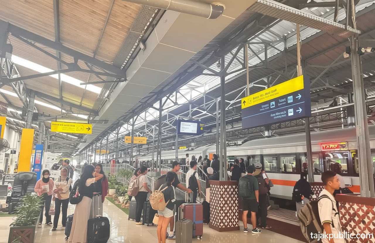 Meeting Results: Pemesanan Tiket Diskon KAI Capai 1,24 Juta Unit