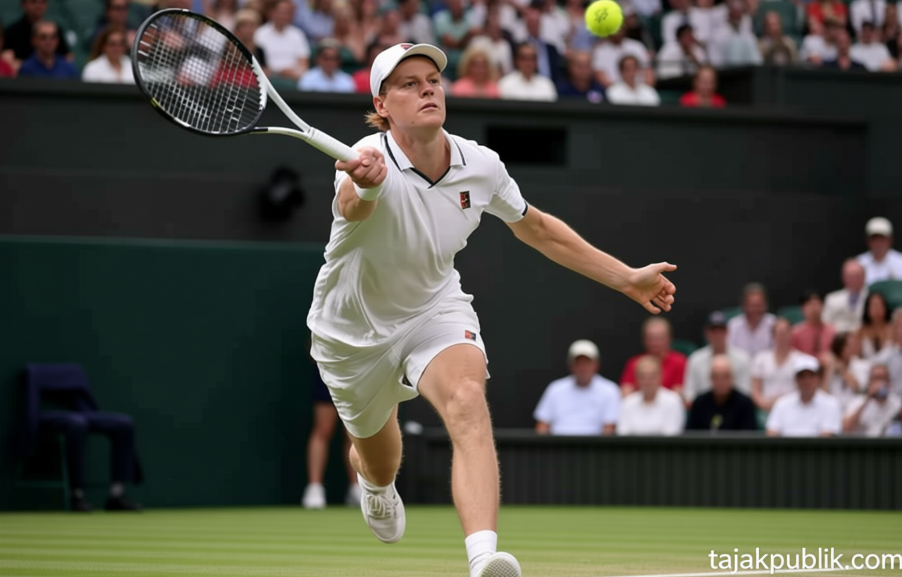 Lanjutkan Dominasi – Sinner Melaju ke Perempat Final Wimbledon 2026