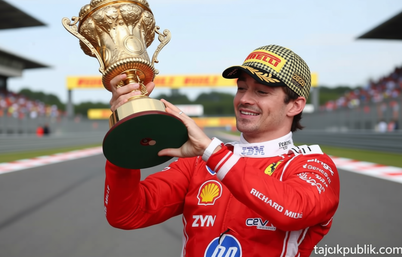 Latest Program: Leclerc Akhiri Puasa Kemenangan, usai Raih Juara GP Ingrris 2026
