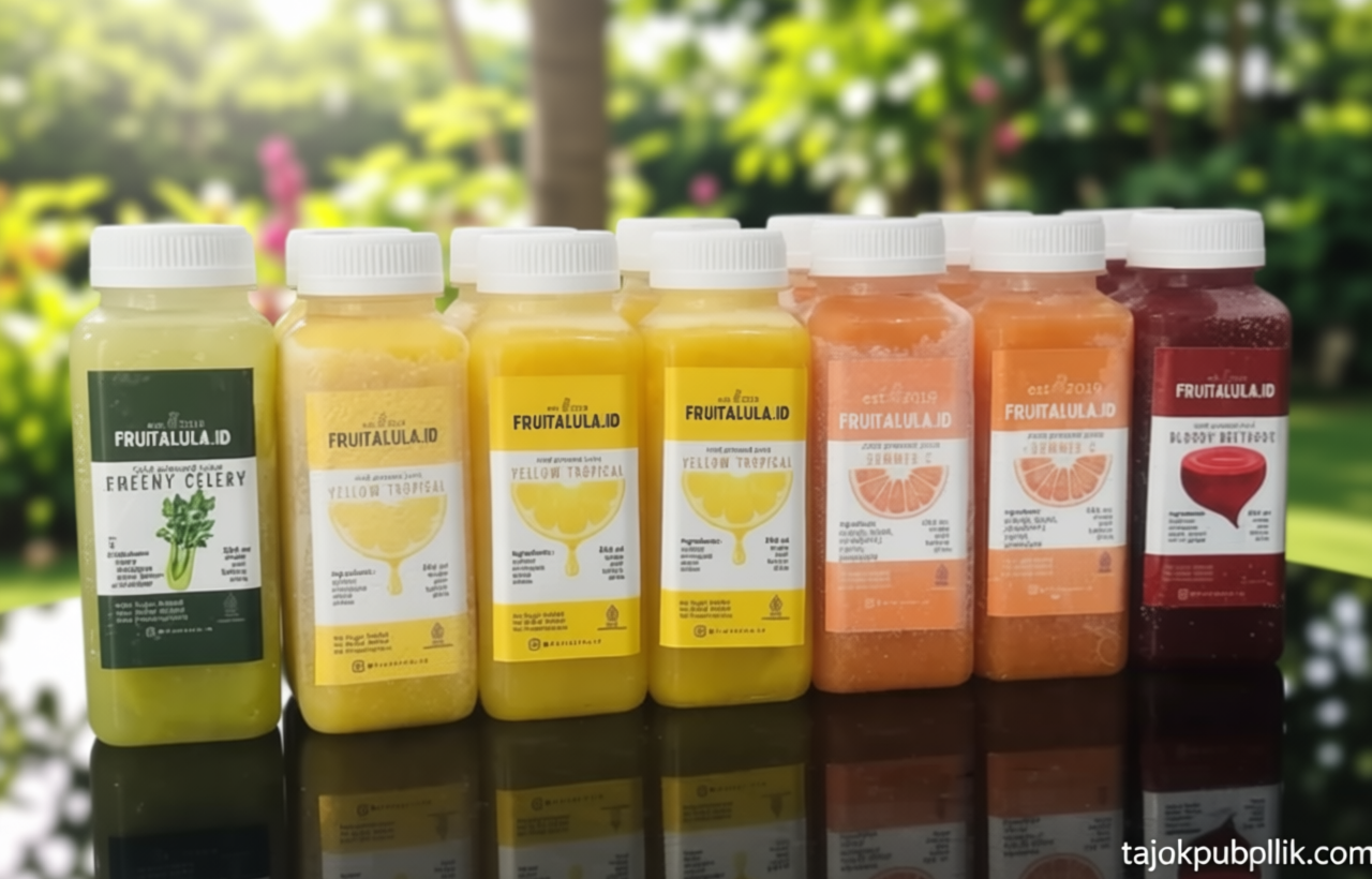 Gaya Hidup Sehat Makin Praktis Bersama Cold-Pressed Juice dari Fruitalula