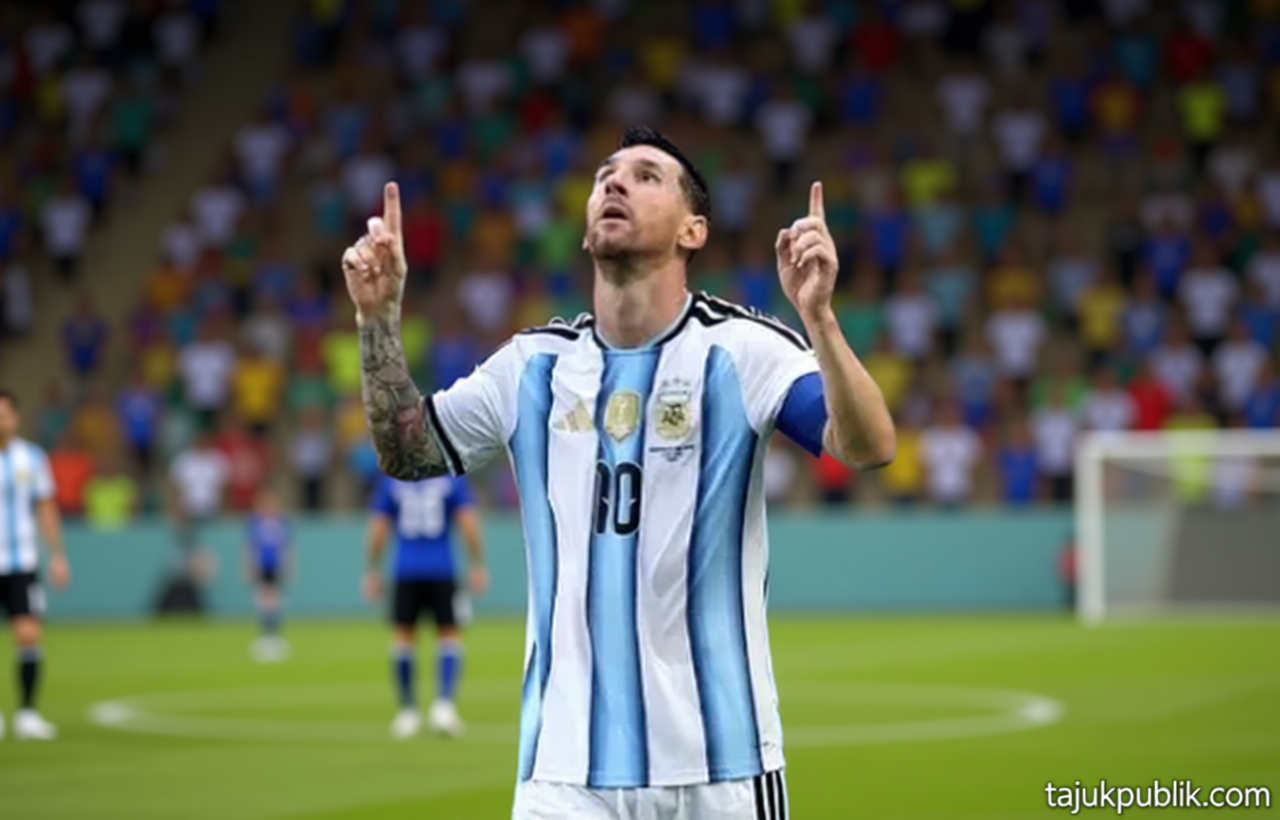 Tujuh Gol Messi Guncang Papan Atas Top Skor Piala Dunia