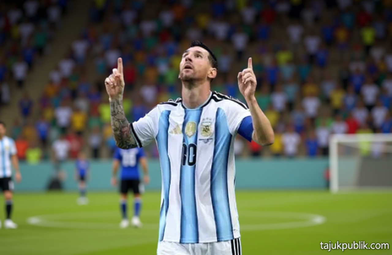 Tujuh Gol Messi Guncang Papan Atas Top Skor Piala Dunia