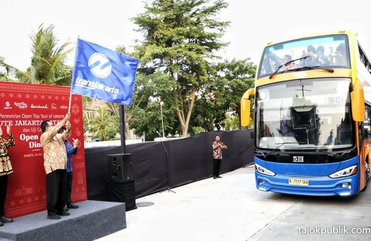 Keliling Jakarta Bersama Transjakarta ‘Open Top Tour of Batavia’, Yuk Cek Rutenya!