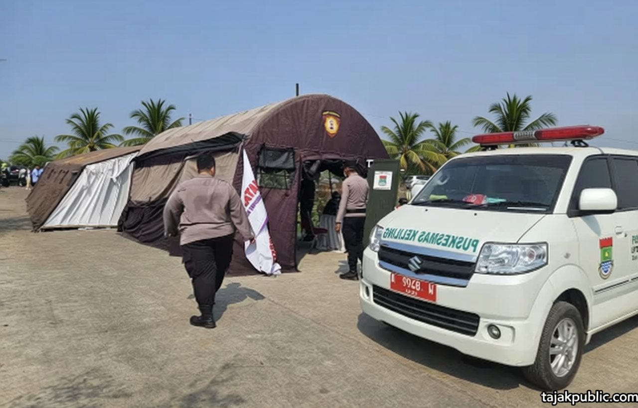 Kebakaran TPA Jatiwaringin – Kemenkes Distribusikan Logistik Medis