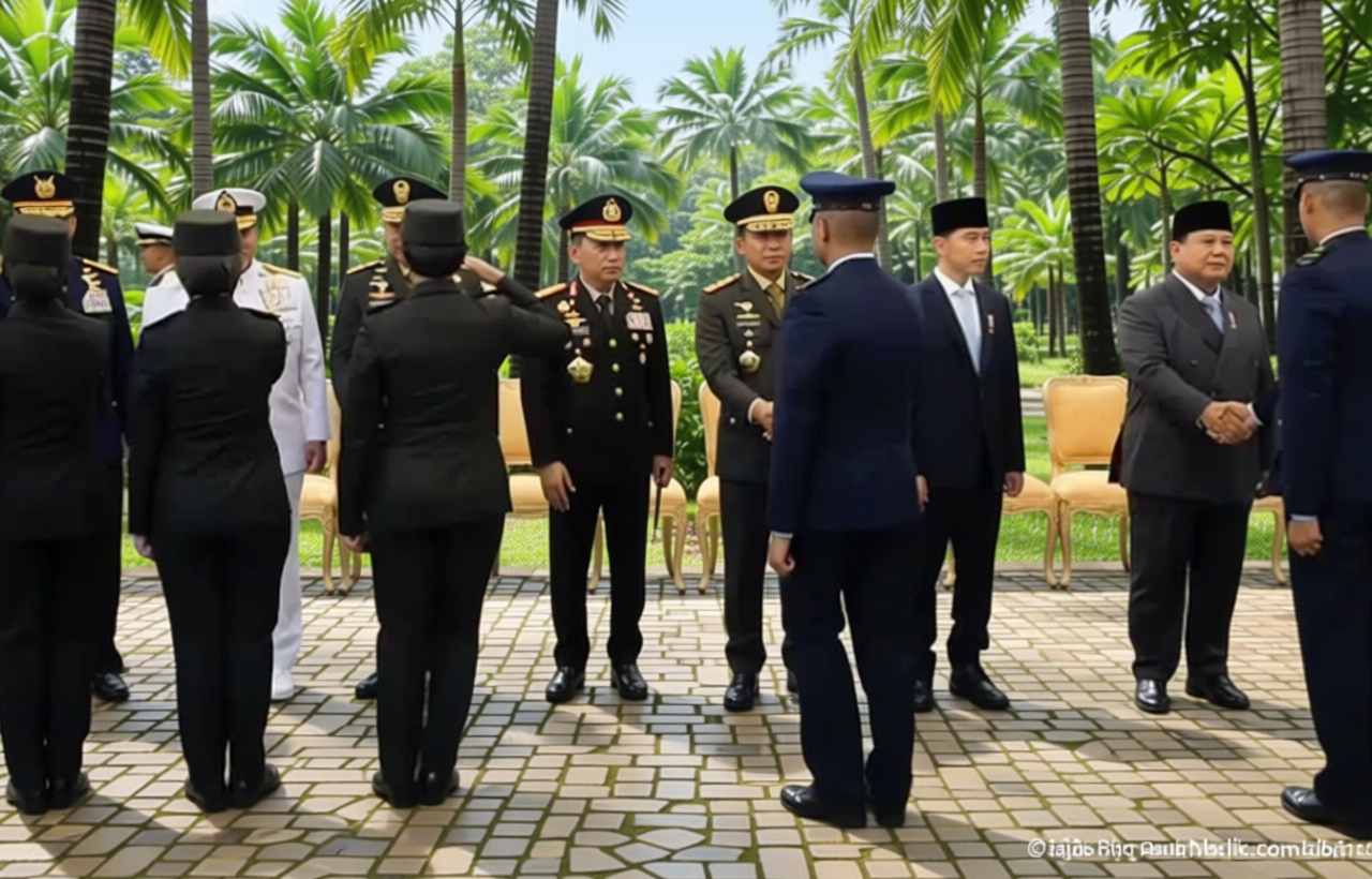 Presiden Prabowo Ingatkan Perwira TNI-Polri Tidak Menyalahgunakan Jabatan