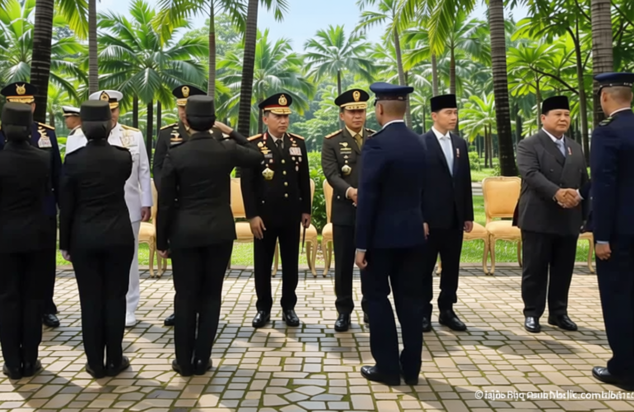 Presiden Prabowo Ingatkan Perwira TNI-Polri Tidak Menyalahgunakan Jabatan