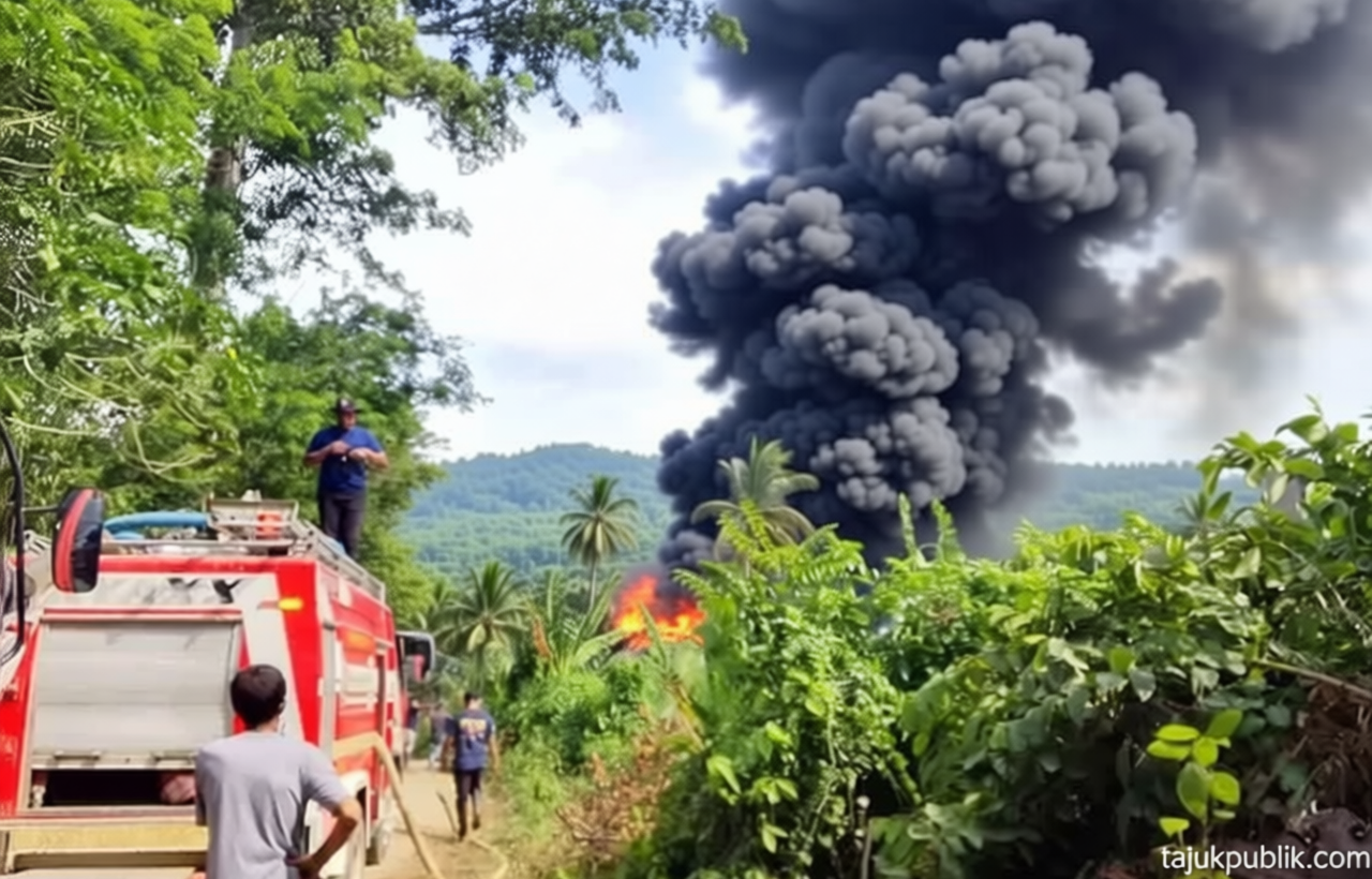Official Announcement: Sumur Minyak Tradisional di Aceh Timur Terbakar: Belum Ada Korban Jiwa