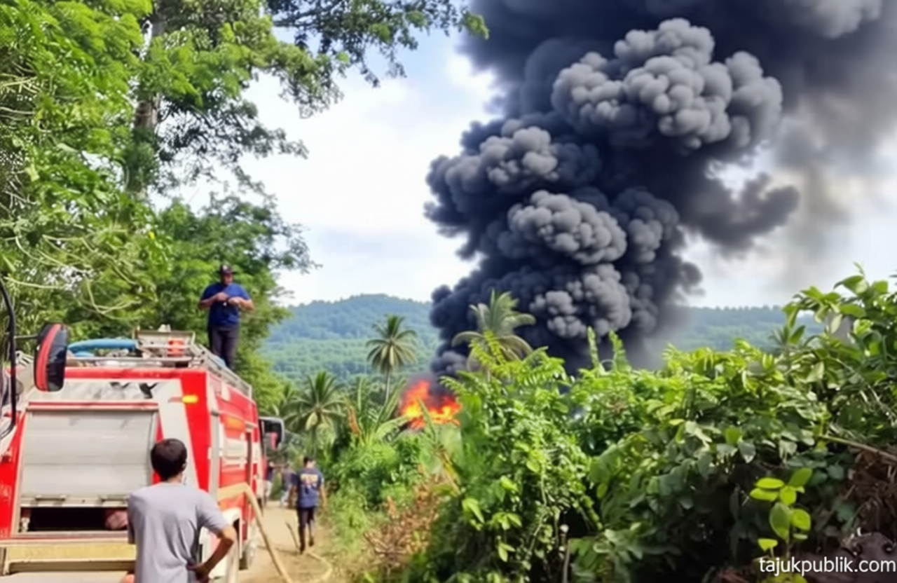 Official Announcement: Sumur Minyak Tradisional di Aceh Timur Terbakar: Belum Ada Korban Jiwa
