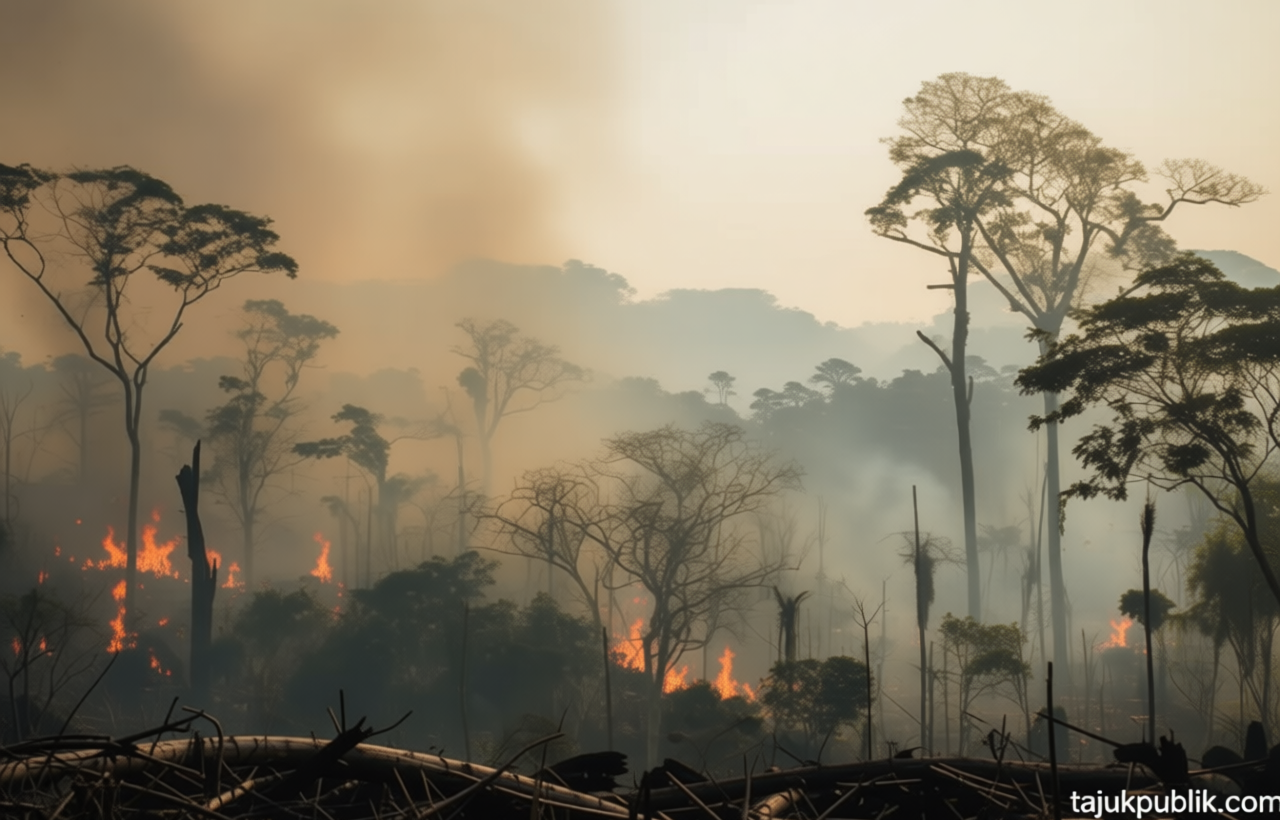 Kebakaran Hutan Meluas, Prancis Evakuasi 20.000 Orang