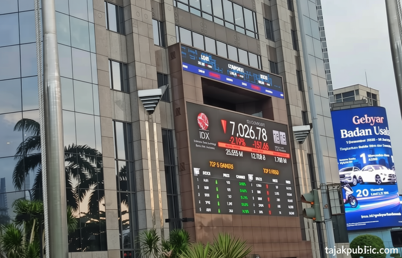 IHSG Terkoreksi di Awal Perdagangan ke Level 6.175,2