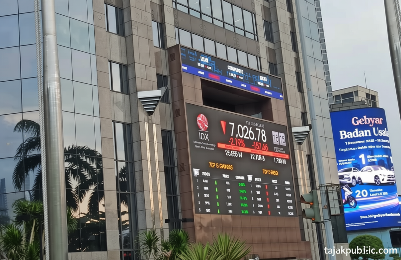 IHSG Terkoreksi di Awal Perdagangan ke Level 6.175,2
