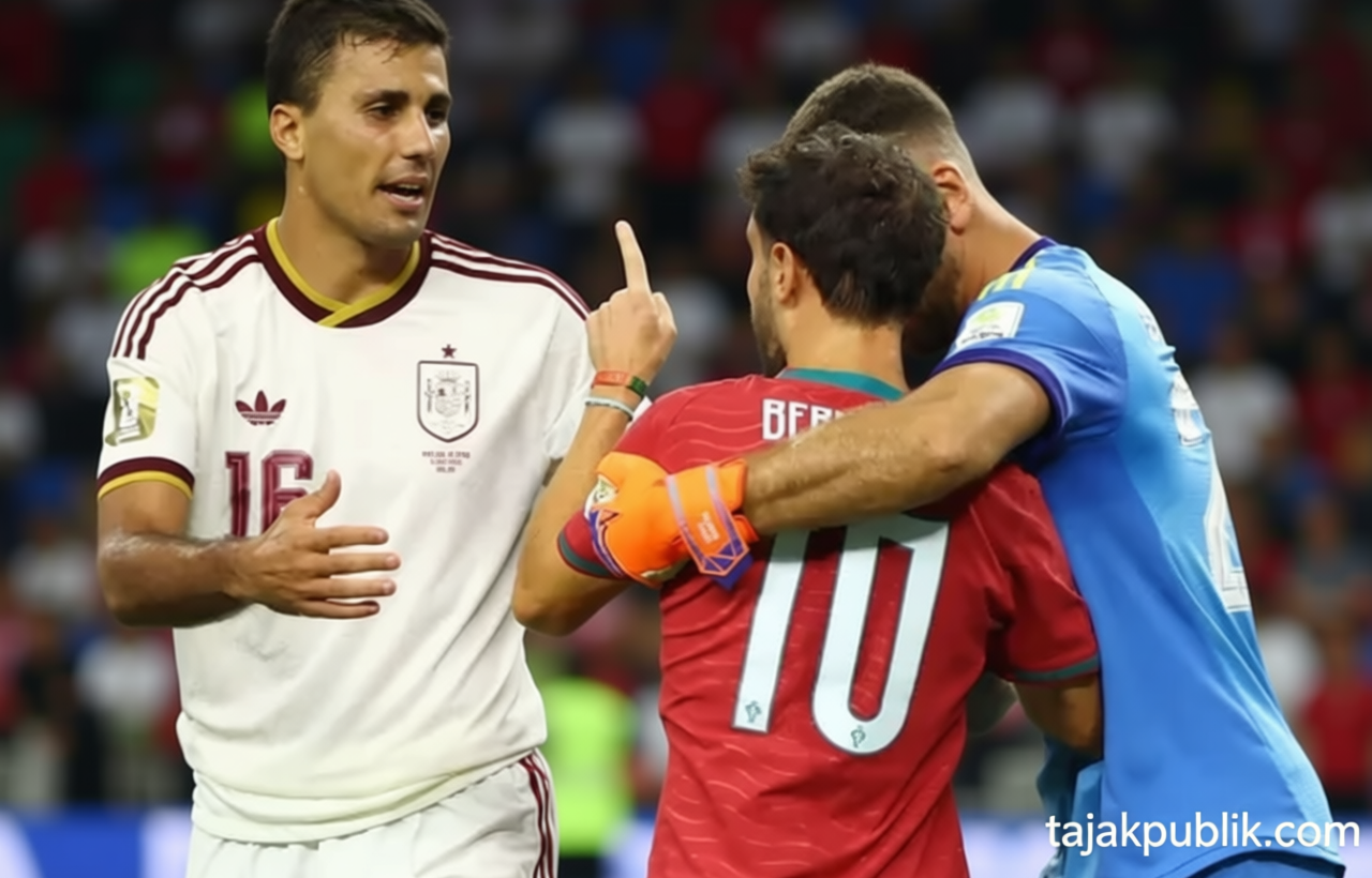 Portugal Vs Spanyol Memanas – Rodri Akhirnya Buka Suara Soal Insiden dengan Silva