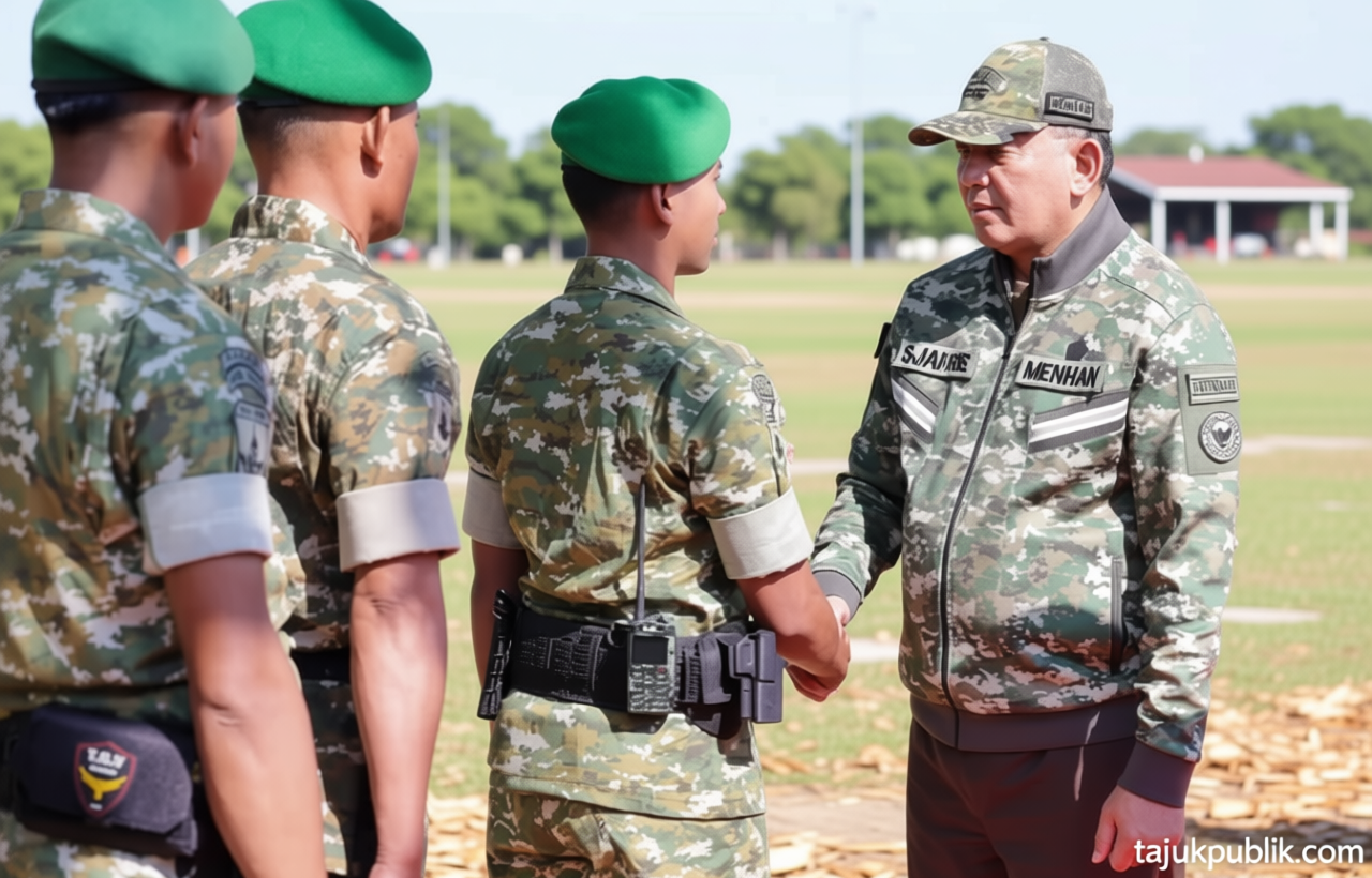 Key Strategy: Menhan Tinjau Yonif TP 932/Sunan Bonang untuk Pastikan Kesiapan Satuan