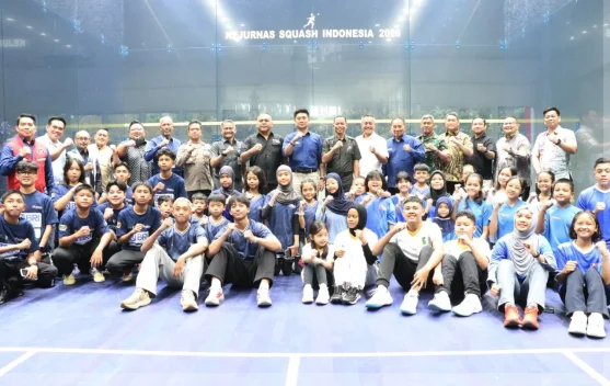Important Visit: Ratusan Atlet Squash dari Berbagai Provinsi Tampil di Kejurnas Squash 2026 Bekasi