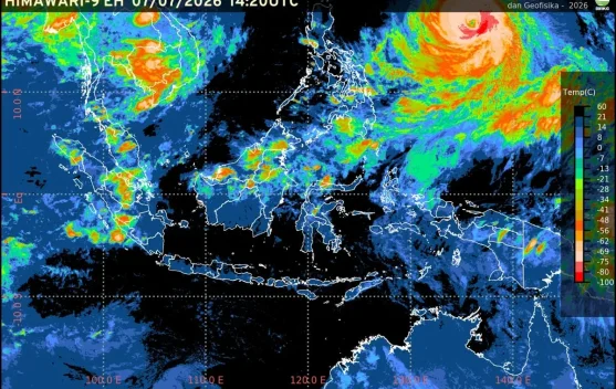 Prakiraan Cuaca Ibu Kota Provinsi se-Indonesia – 8 Juli