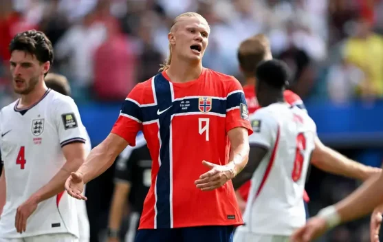 New Policy: Terungkap, Ini Penyebab Haaland Melempem saat Norwegia Ditumbangkan Inggris 1-2