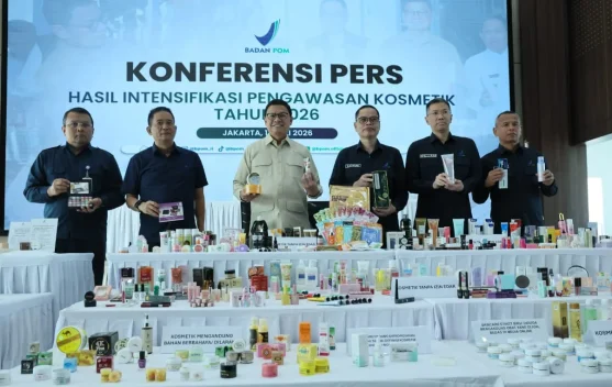 BPOM Perkuat Pengawasan Peredaran Kosmetik Usai Temuan 2,1 Juta Produk Ilegal