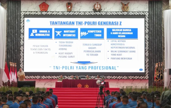 Menhan Bekali Capaja TNI-Polri 2026 – Tekankan Semangat Generasi 45 dan Integritas