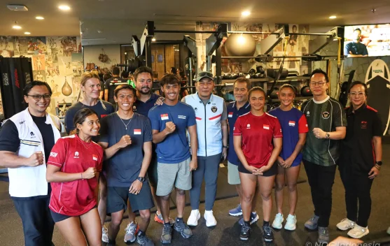 Key Discussion: CdM Todotua Pasaribu Tinjau Pelatnas Tiga Cabor di Bali
