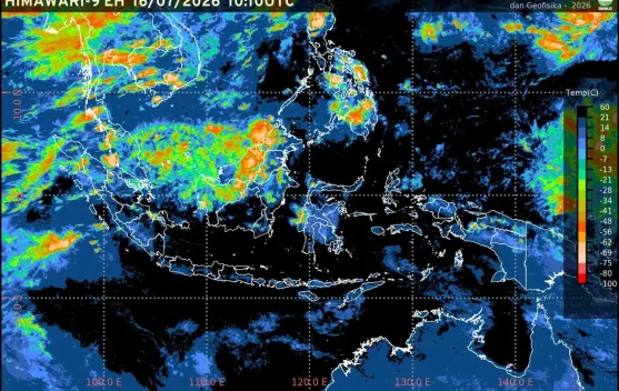 Prakiraan Cuaca Ibu Kota Provinsi se-Indonesia – 17 Juli