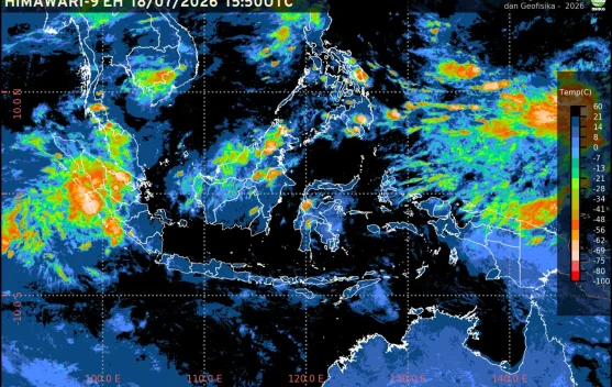 Prakiraan Cuaca Ibu Kota Provinsi se-Indonesia – 19 Juli