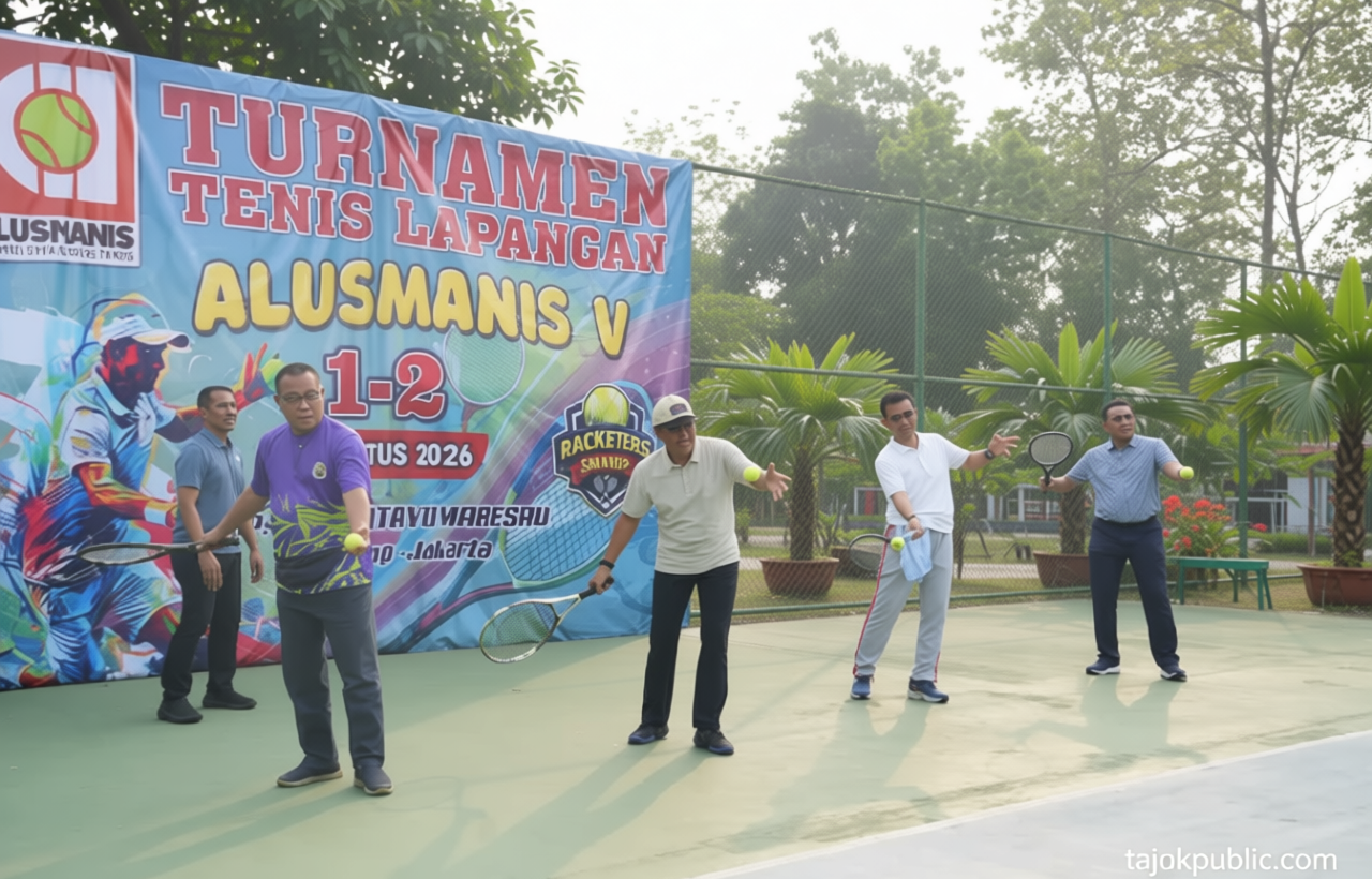 Wamenhan Buka Turnamen Tenis Beregu Alusmanis V 2026