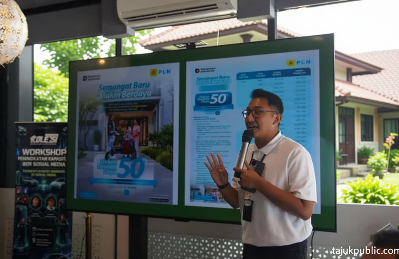 PLN Jakarta dan KOLEKSI Gelar Workshop Konten Kendaraan Listrik