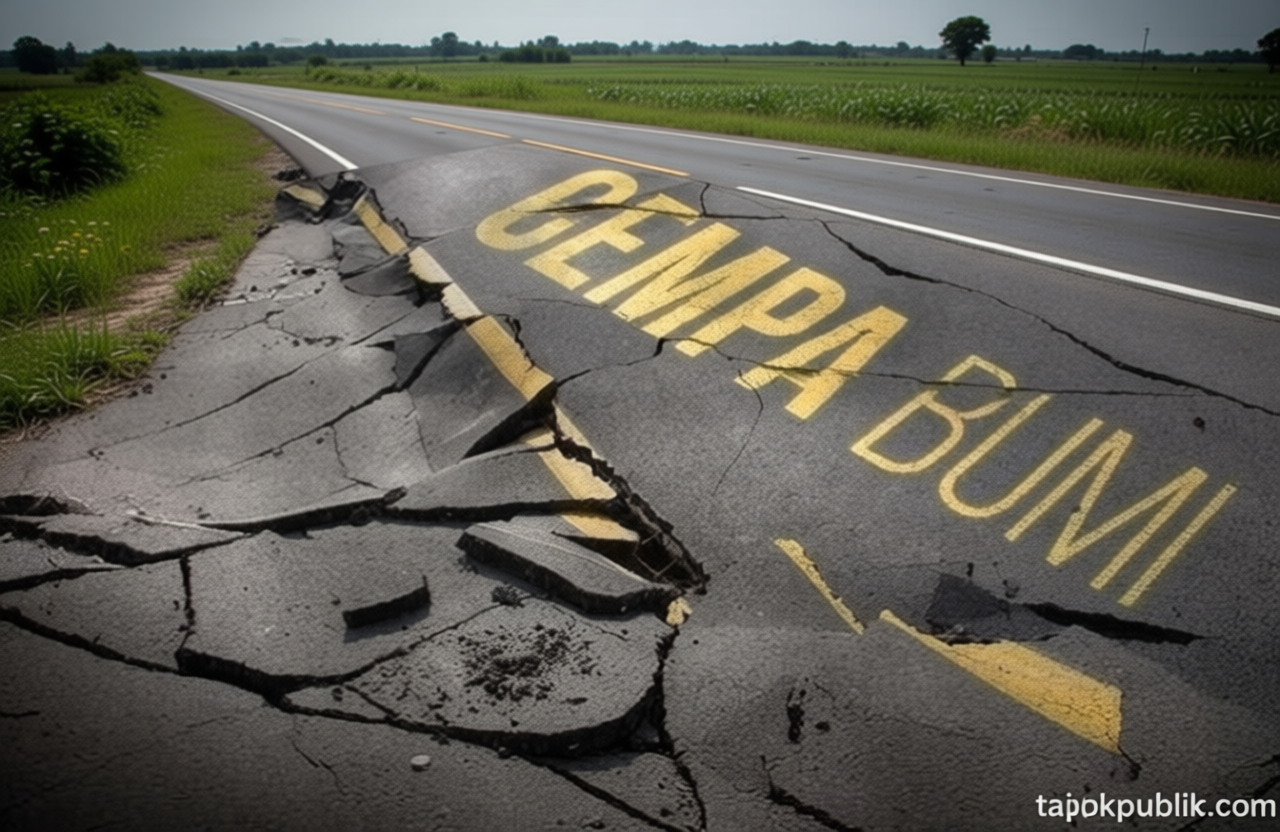Lima Gempa Guncang Indonesia dalam Sejam, Ini Rinciannya