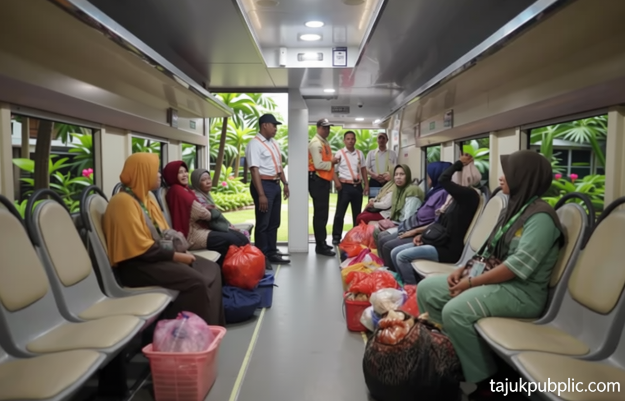 Layanan Kereta Petani dan Pedagang KAI Mencapai 35.843 Pelanggan