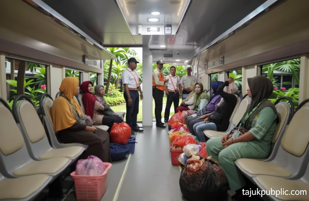 Layanan Kereta Petani dan Pedagang KAI Mencapai 35.843 Pelanggan