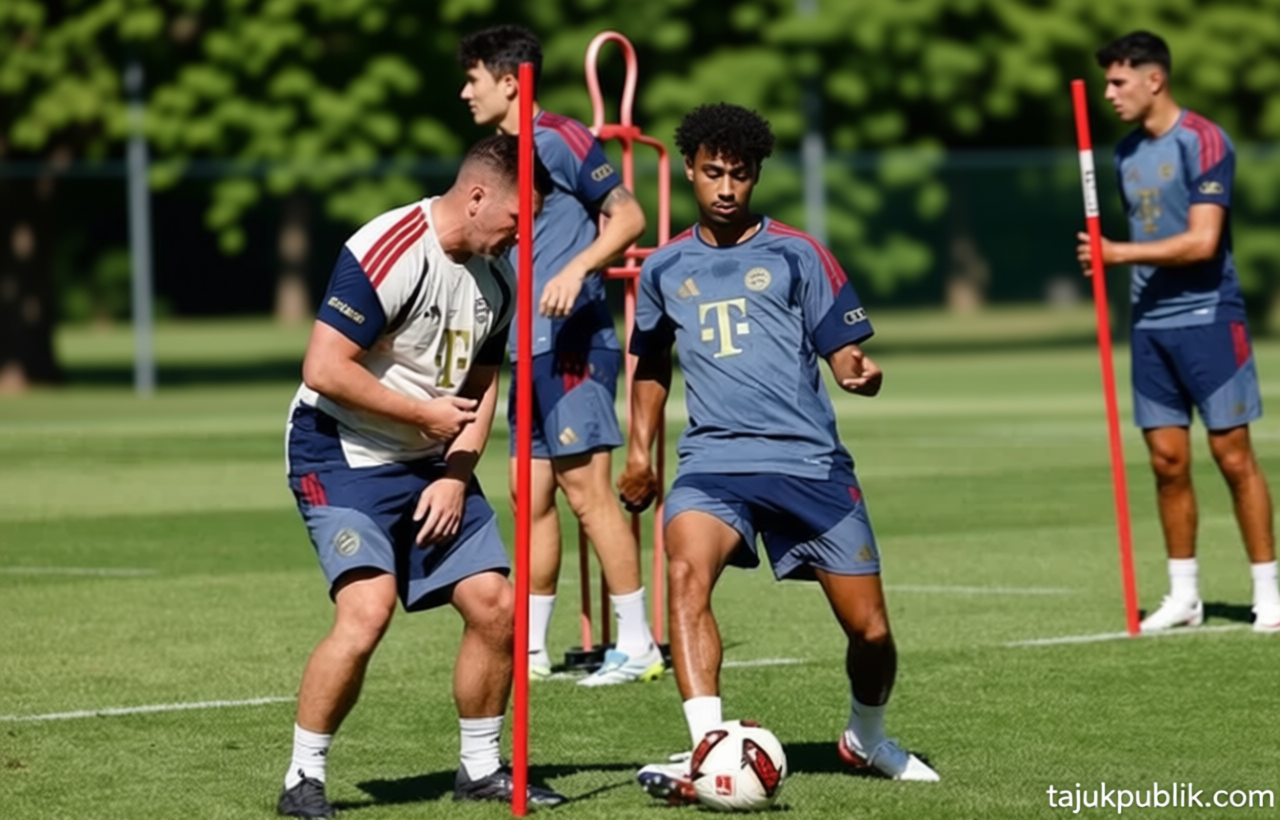 Kompany Fokus Bangun Kebugaran Bayern pada Fase Pramusim