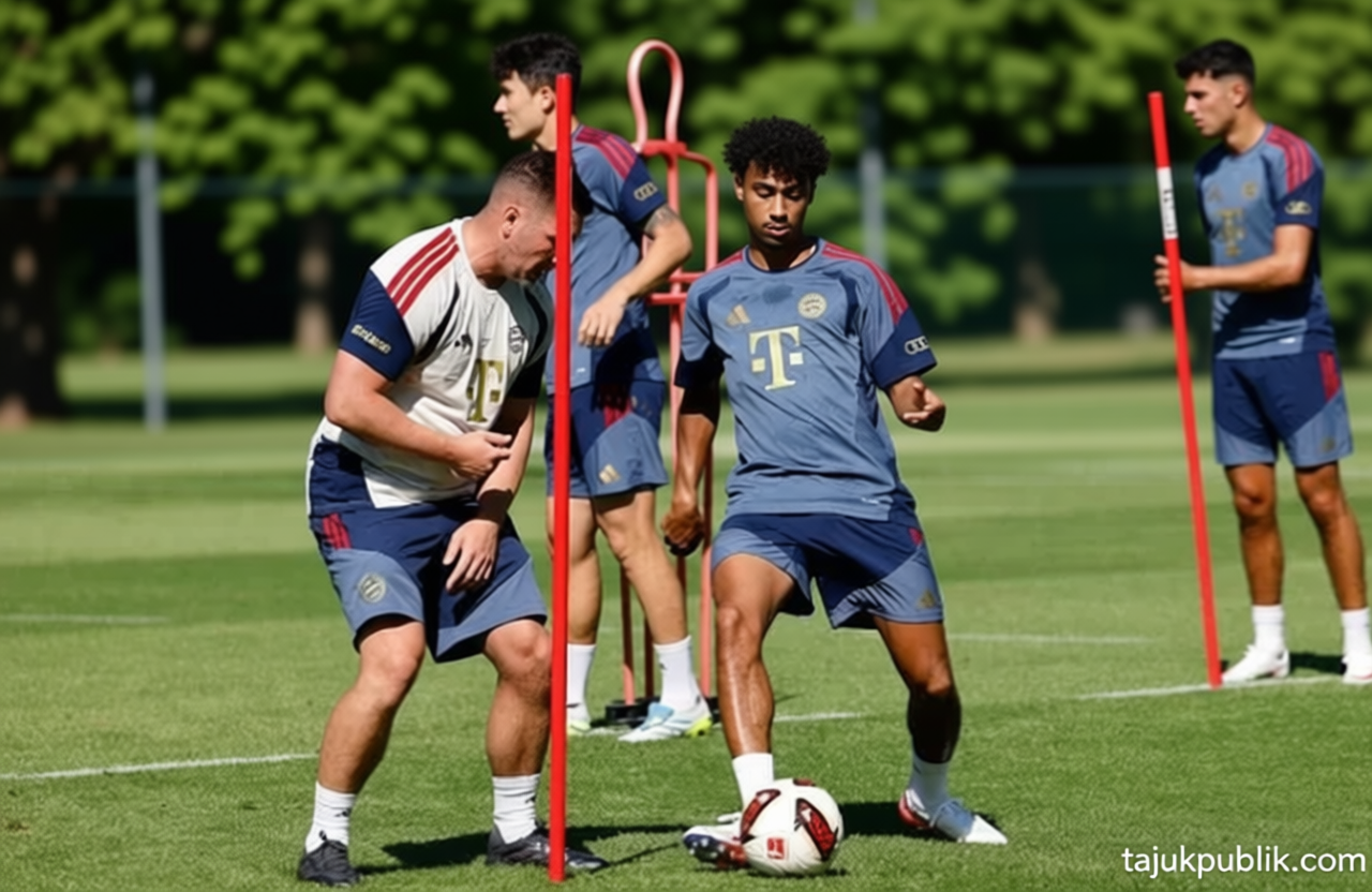 Kompany Fokus Bangun Kebugaran Bayern pada Fase Pramusim