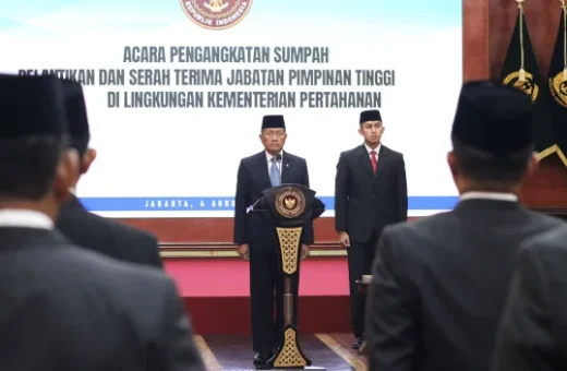 Wamenhan Pimpin Pengangkatan Sumpah, Pelantikan, dan Serah Terima Jabatan