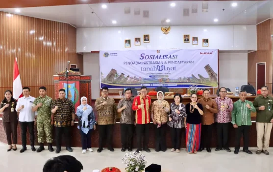Kementerian ATR/BPN Sosialisasikan Pengadministrasian Tanah Ulayat di Toraja